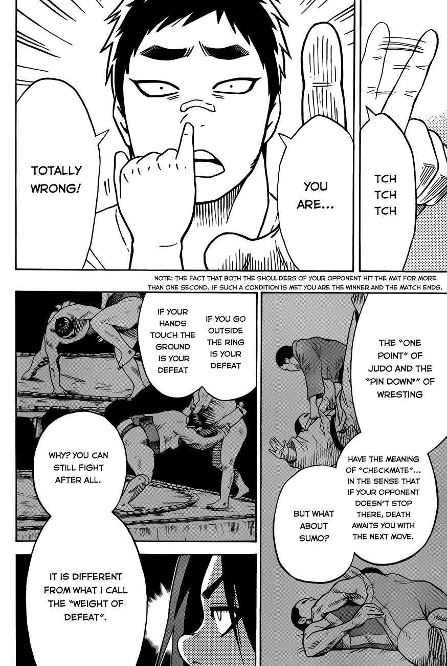 Hinomaru Zumou Chapter 14 page 7 - Chapter 14: The Weight of Losing