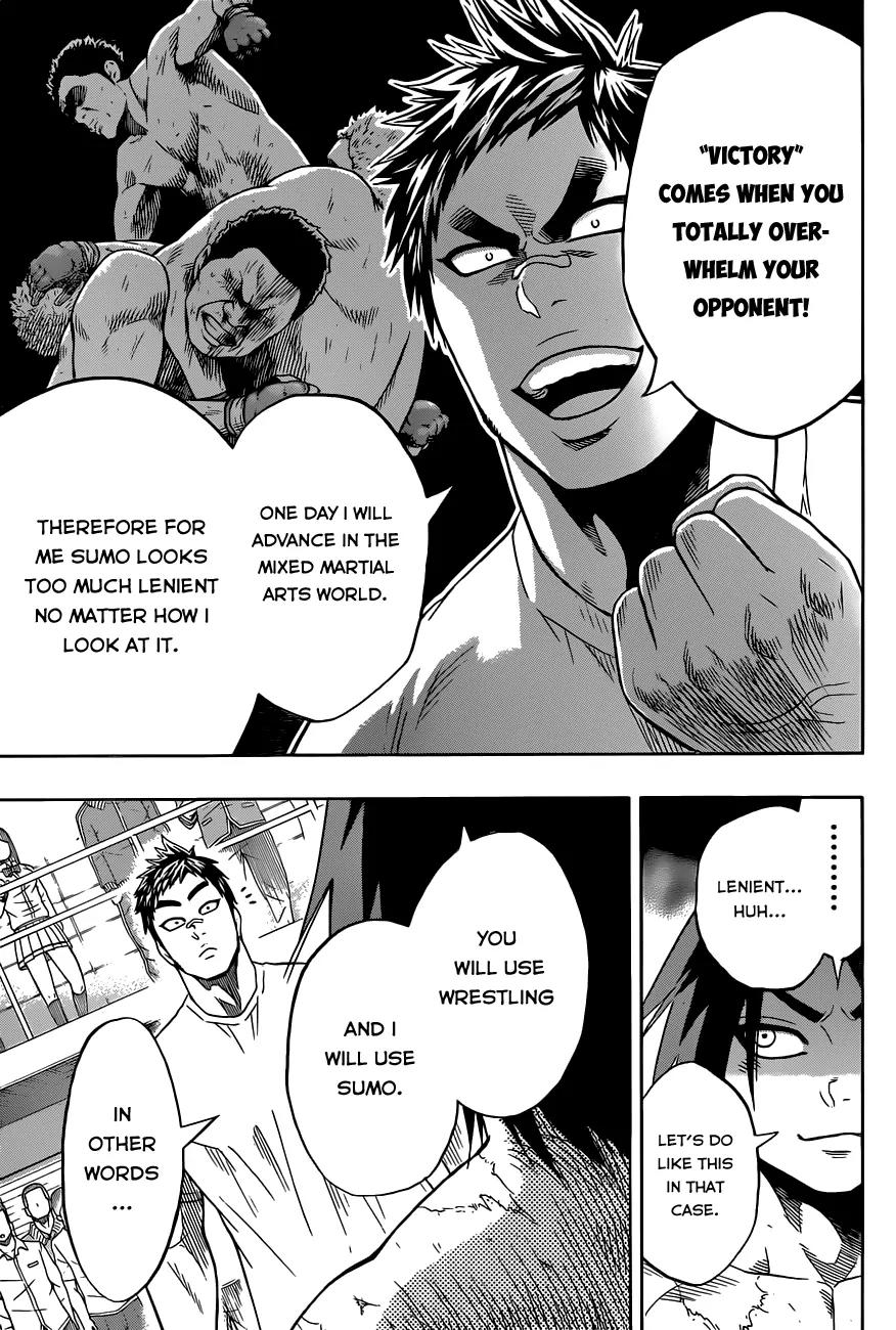 Hinomaru Zumou Chapter 14 page 8 - Chapter 14: The Weight of Losing