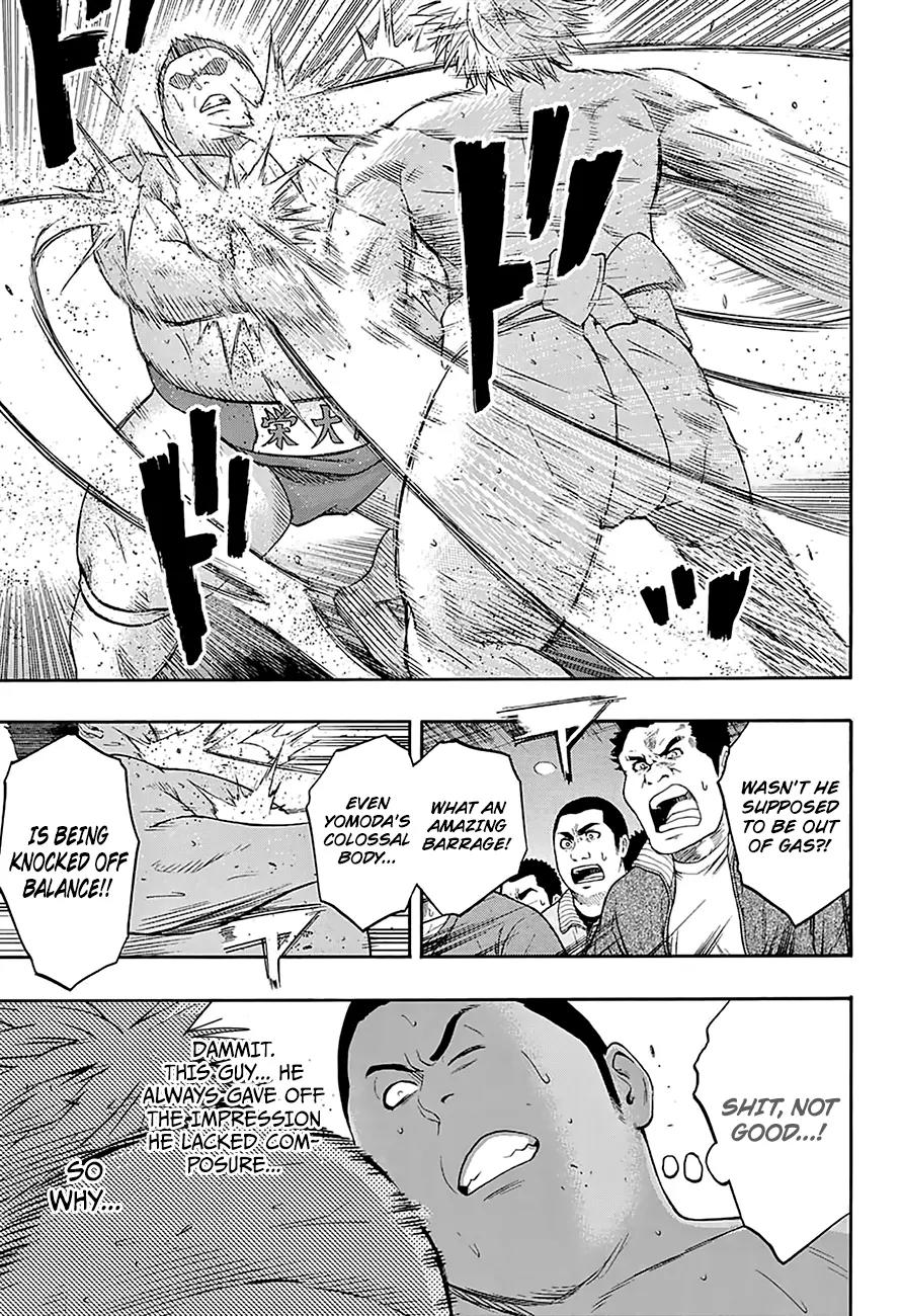 Hinomaru Zumou Chapter 140 page 17 - Chapter 140: Become yourself again!!