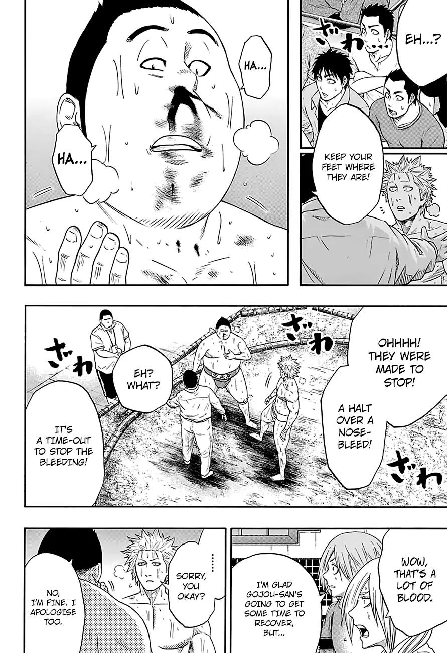 Hinomaru Zumou Chapter 141 page 14 - Chapter 141: I Want to Win!!