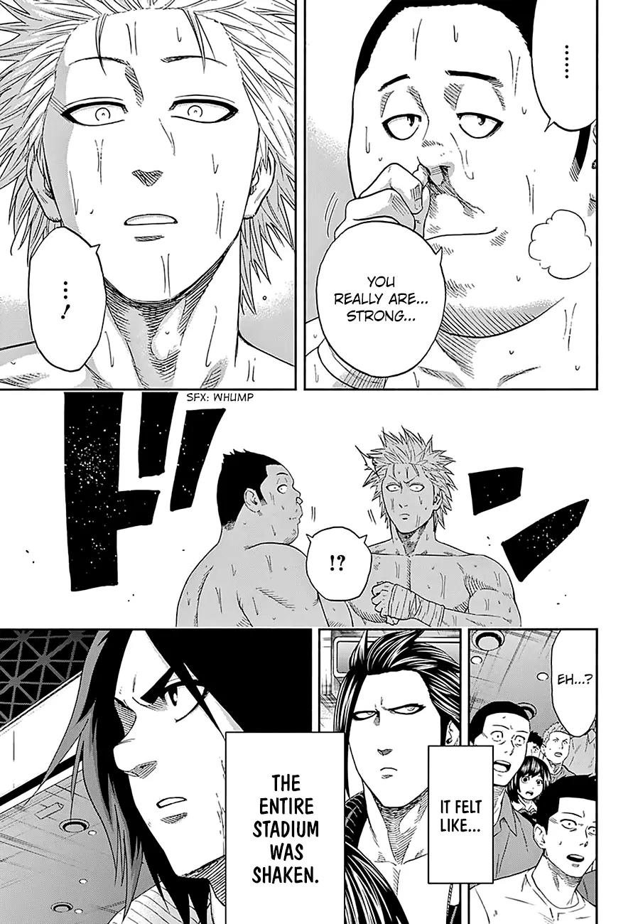Hinomaru Zumou Chapter 141 page 15 - Chapter 141: I Want to Win!!