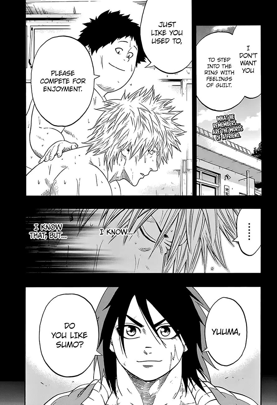 Hinomaru Zumou Chapter 141 page 3 - Chapter 141: I Want to Win!!