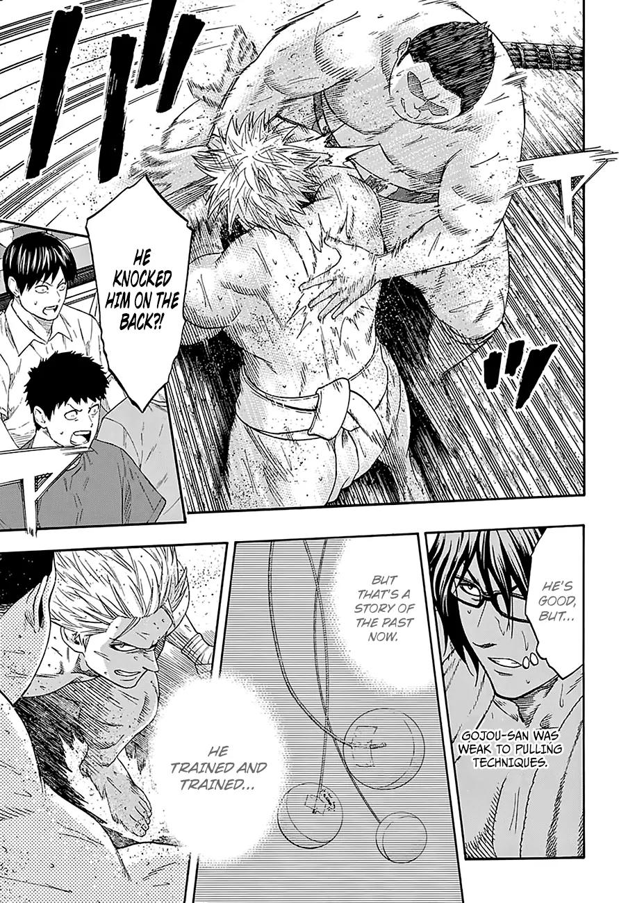 Hinomaru Zumou Chapter 141 page 5 - Chapter 141: I Want to Win!!