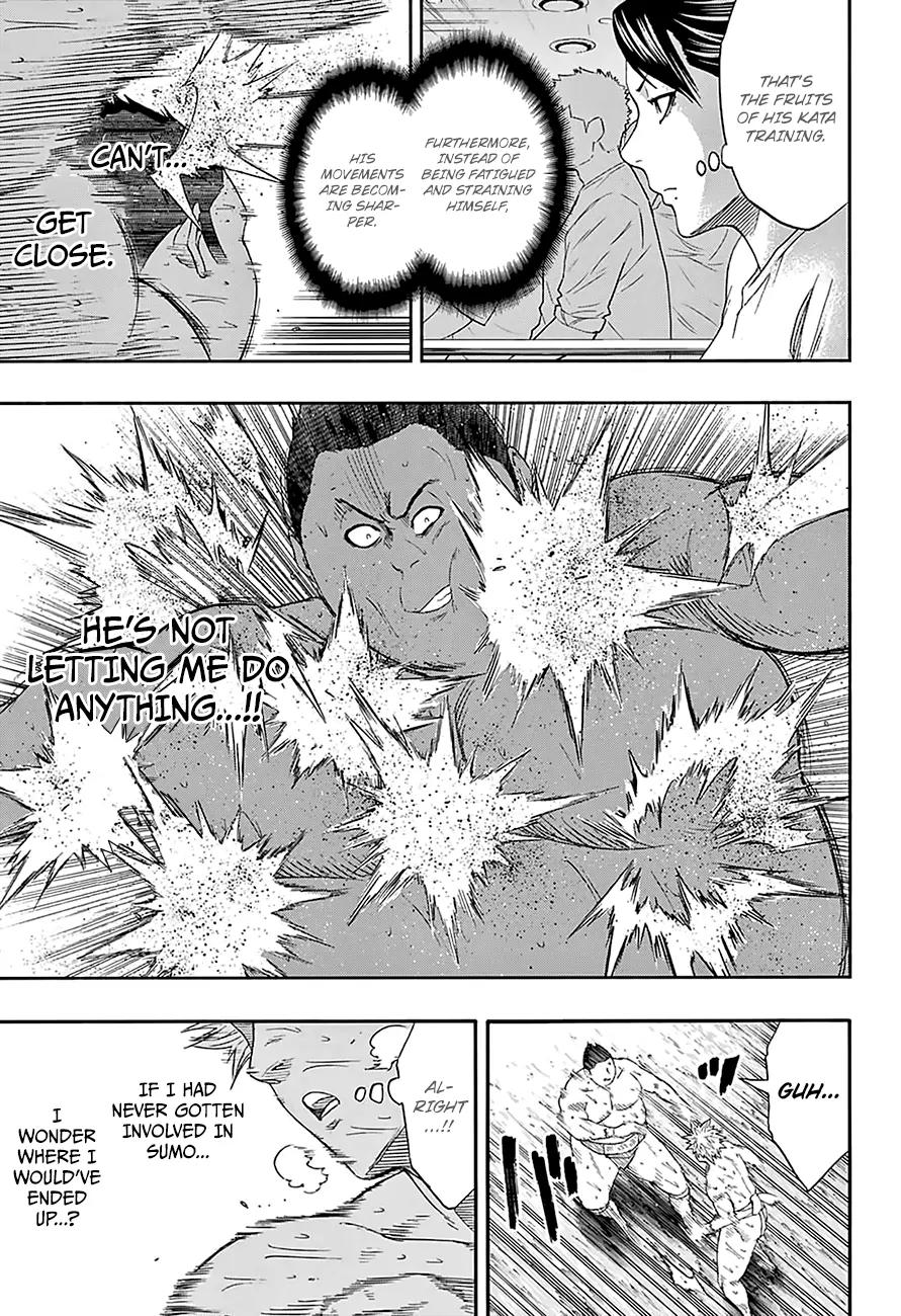 Hinomaru Zumou Chapter 141 page 7 - Chapter 141: I Want to Win!!