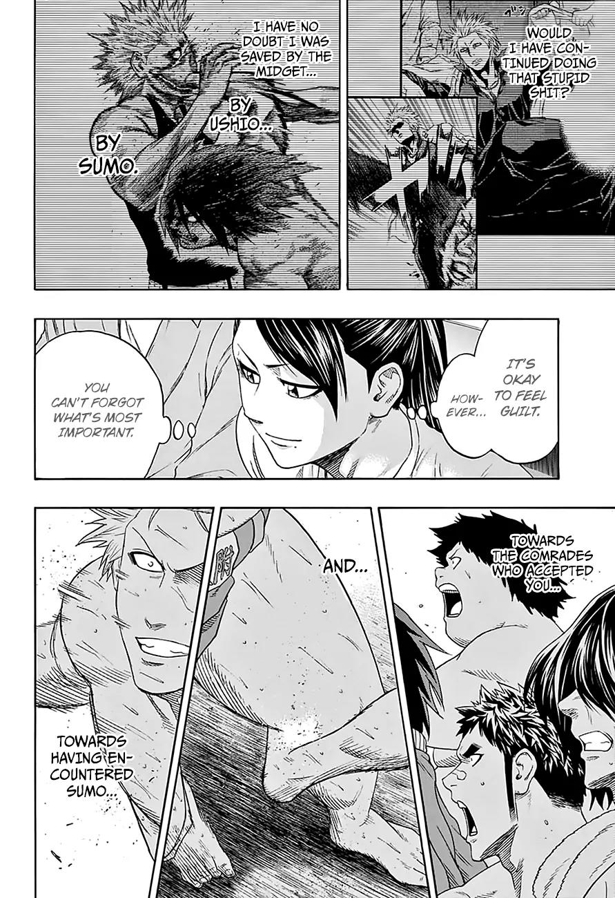 Hinomaru Zumou Chapter 141 page 8 - Chapter 141: I Want to Win!!