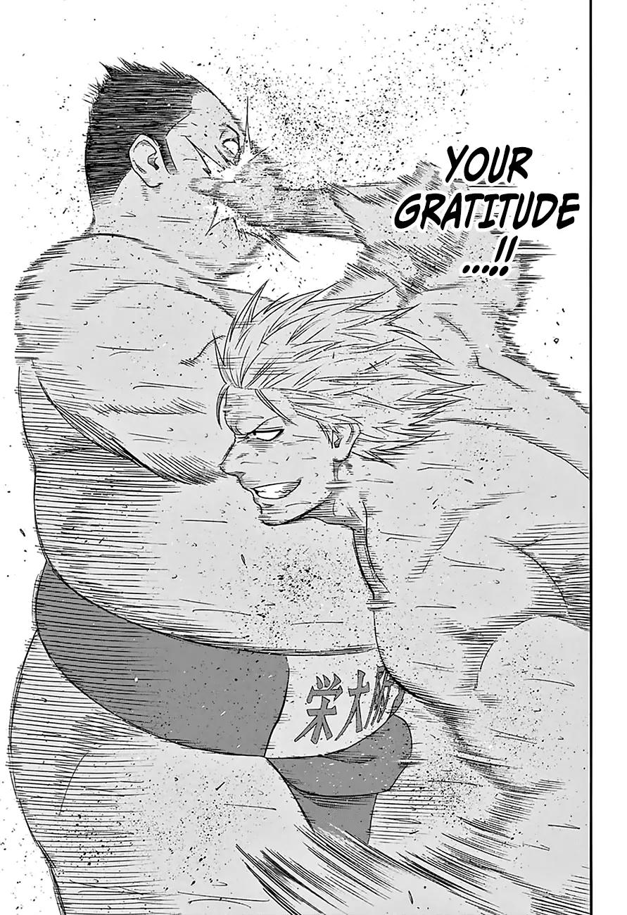 Hinomaru Zumou Chapter 141 page 9 - Chapter 141: I Want to Win!!