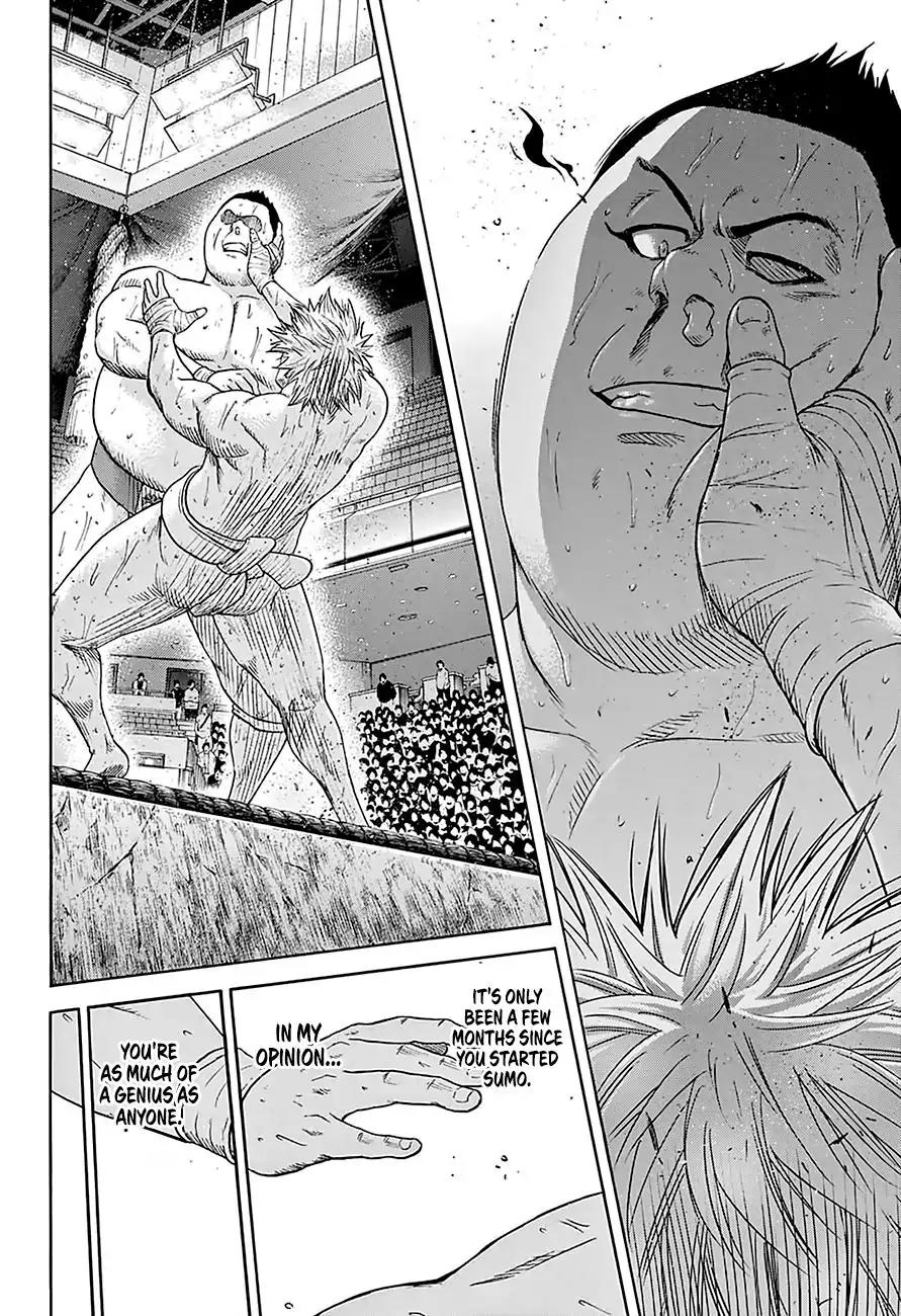 Hinomaru Zumou Chapter 142 page 14 - Chapter 142: How was it...?