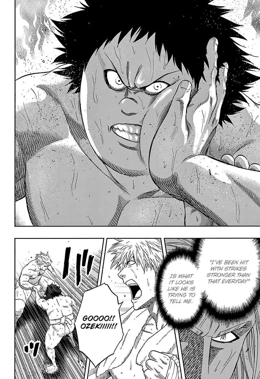Hinomaru Zumou Chapter 144 page 12 - Chapter 144: Like Repel