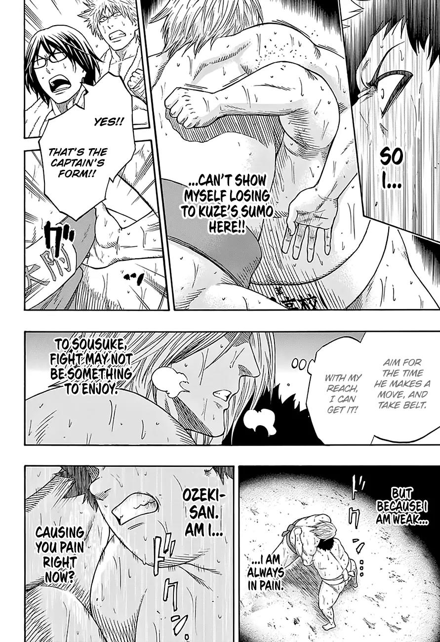 Hinomaru Zumou Chapter 144 page 14 - Chapter 144: Like Repel