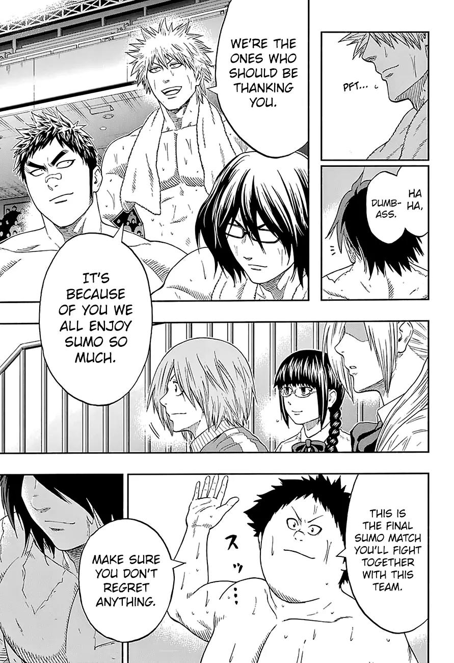 Hinomaru Zumou Chapter 145 page 10 - Chapter 145: Onimaru Kunitsuna Vs Kusanagi No Tsurugi, Take two