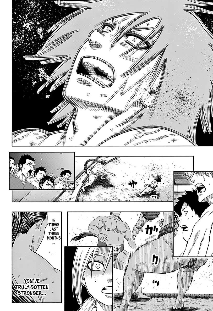 Hinomaru Zumou Chapter 146 page 19 - Chapter 146: Onimaru Kunitsuna Vs Kusanagi no Tsurugi, Rivalry