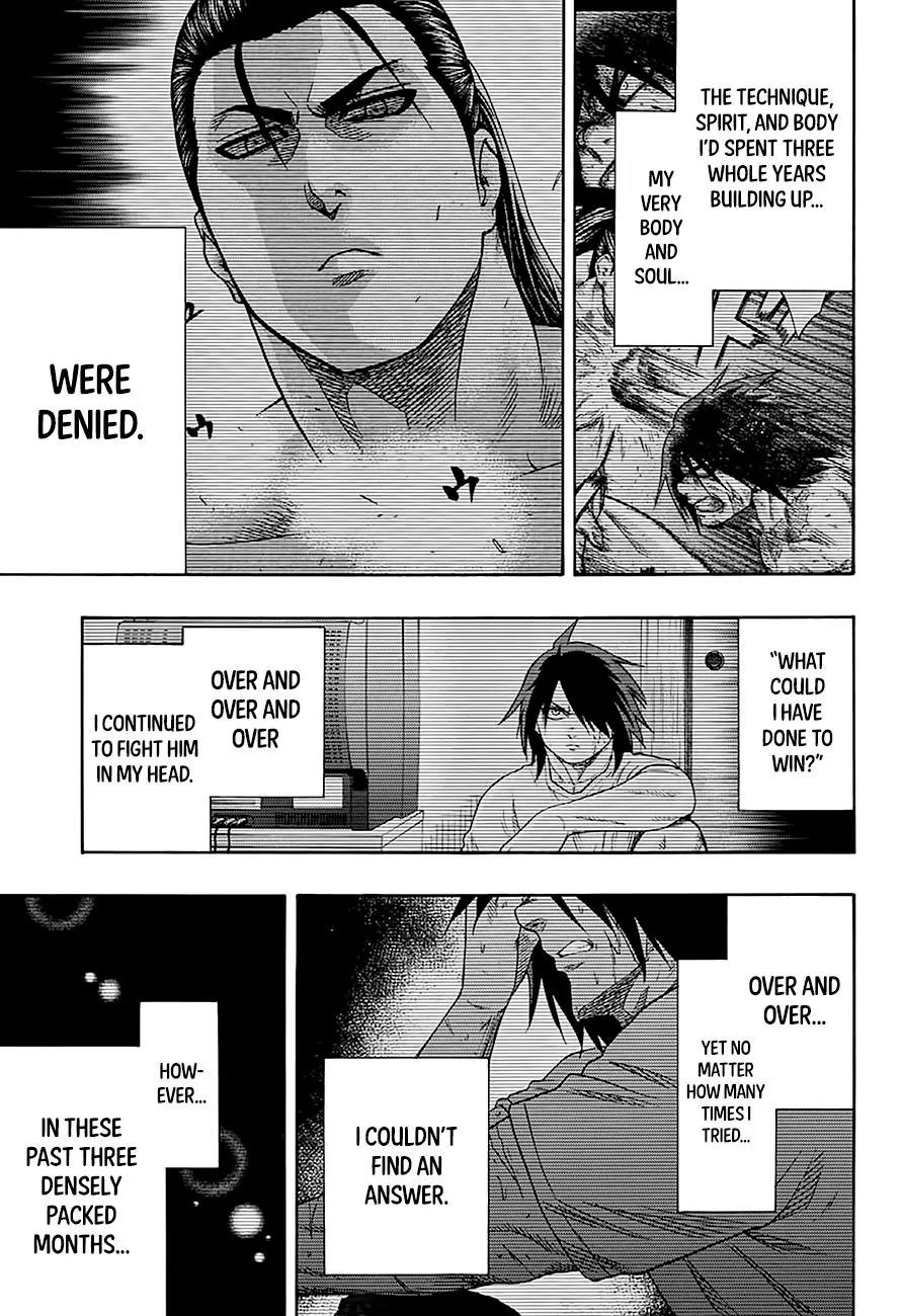 Hinomaru Zumou Chapter 146 page 9 - Chapter 146: Onimaru Kunitsuna Vs Kusanagi no Tsurugi, Rivalry