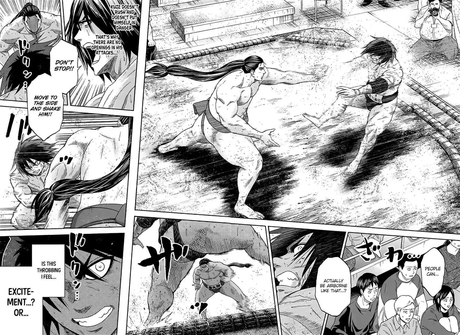 Hinomaru Zumou Chapter 147 page 6 - Chapter 147: Onimaru Kunitsuna vs Kusanagi no Tsurugi, Throbbing new