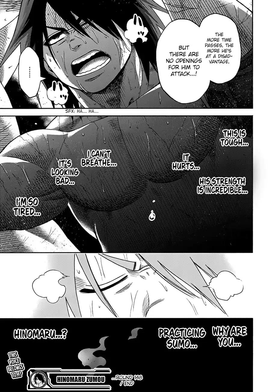 Hinomaru Zumou Chapter 148 page 19 - Chapter 148: Onimaru Kunitsuna Vs Kusanagi no Tsurugi, Recollection