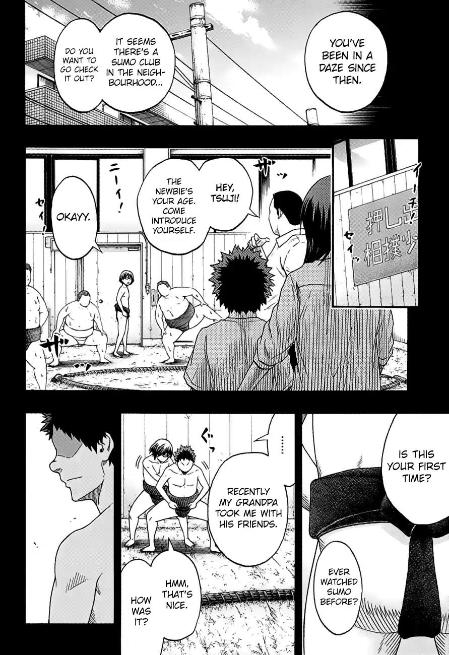 Hinomaru Zumou Chapter 149 page 11 - Chapter 149: Onimaru Kunitsuna Vs Kusanagi no Tsurugi, Awakening