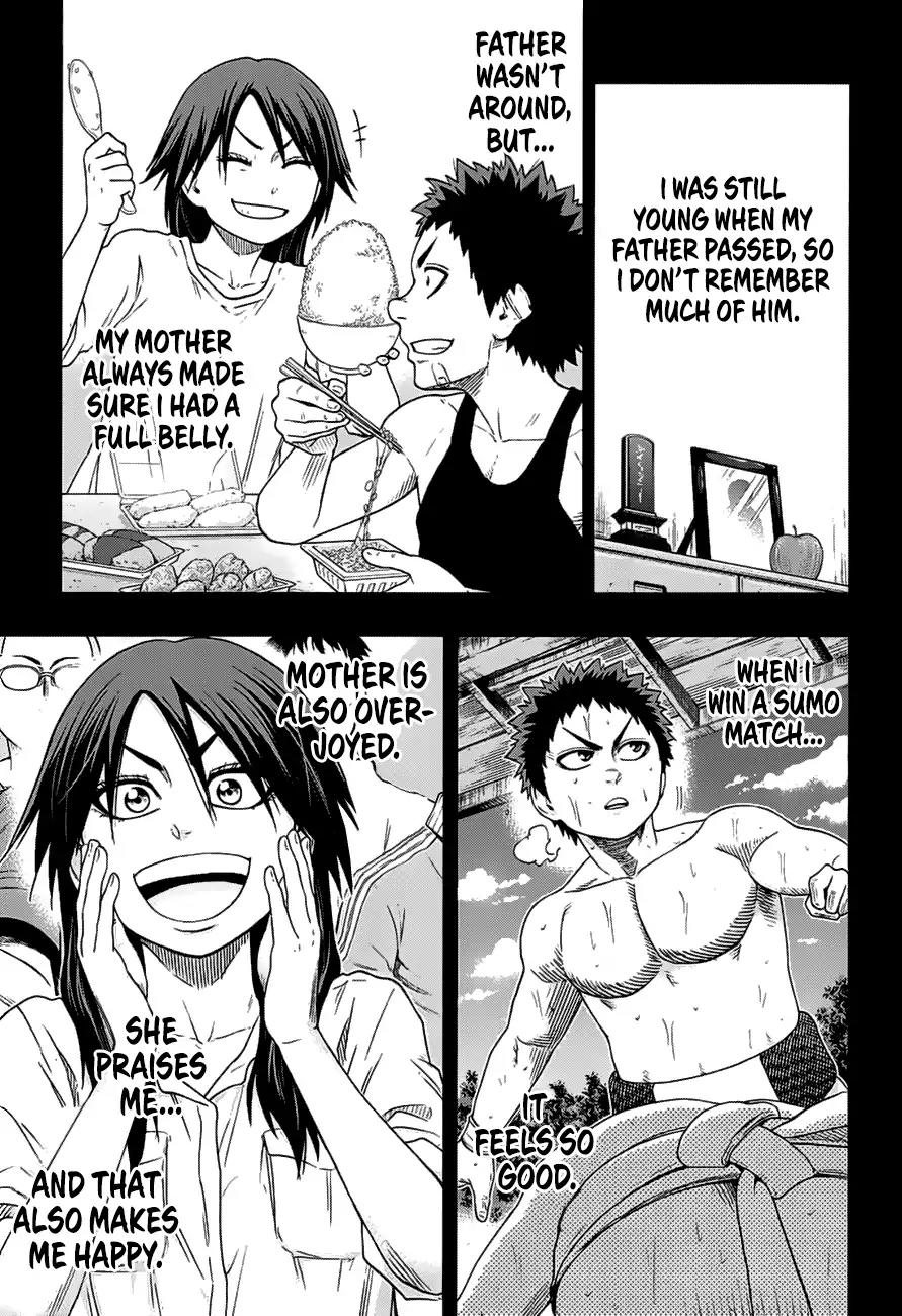 Hinomaru Zumou Chapter 149 page 6 - Chapter 149: Onimaru Kunitsuna Vs Kusanagi no Tsurugi, Awakening