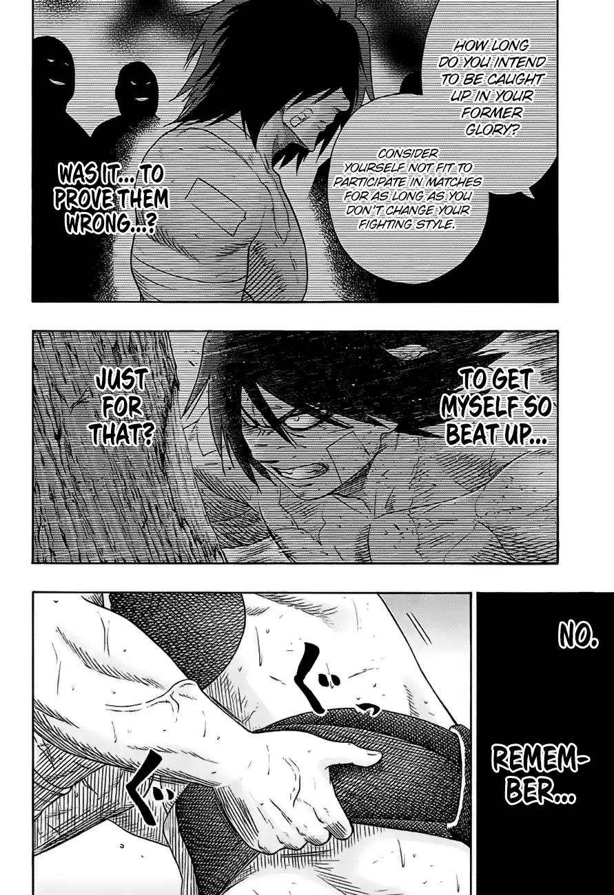 Hinomaru Zumou Chapter 149 page 9 - Chapter 149: Onimaru Kunitsuna Vs Kusanagi no Tsurugi, Awakening
