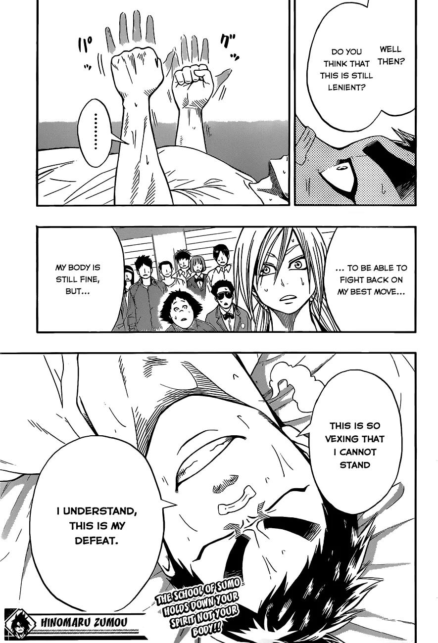 Hinomaru Zumou Chapter 15 page 22 - Chapter 15: What Means To Die