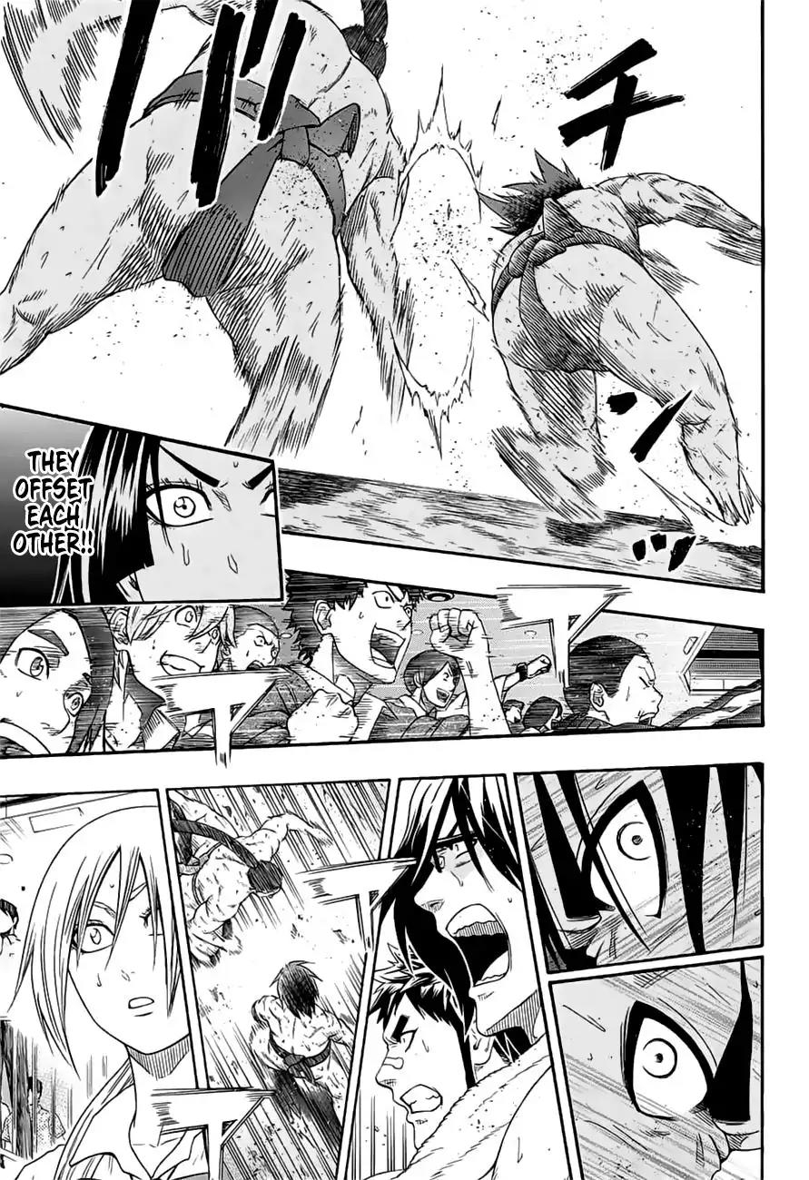 Hinomaru Zumou Chapter 150 page 13 - Chapter 150: Onimaru Kunitsuna Vs Kusanagi no Tsurugi, Confession