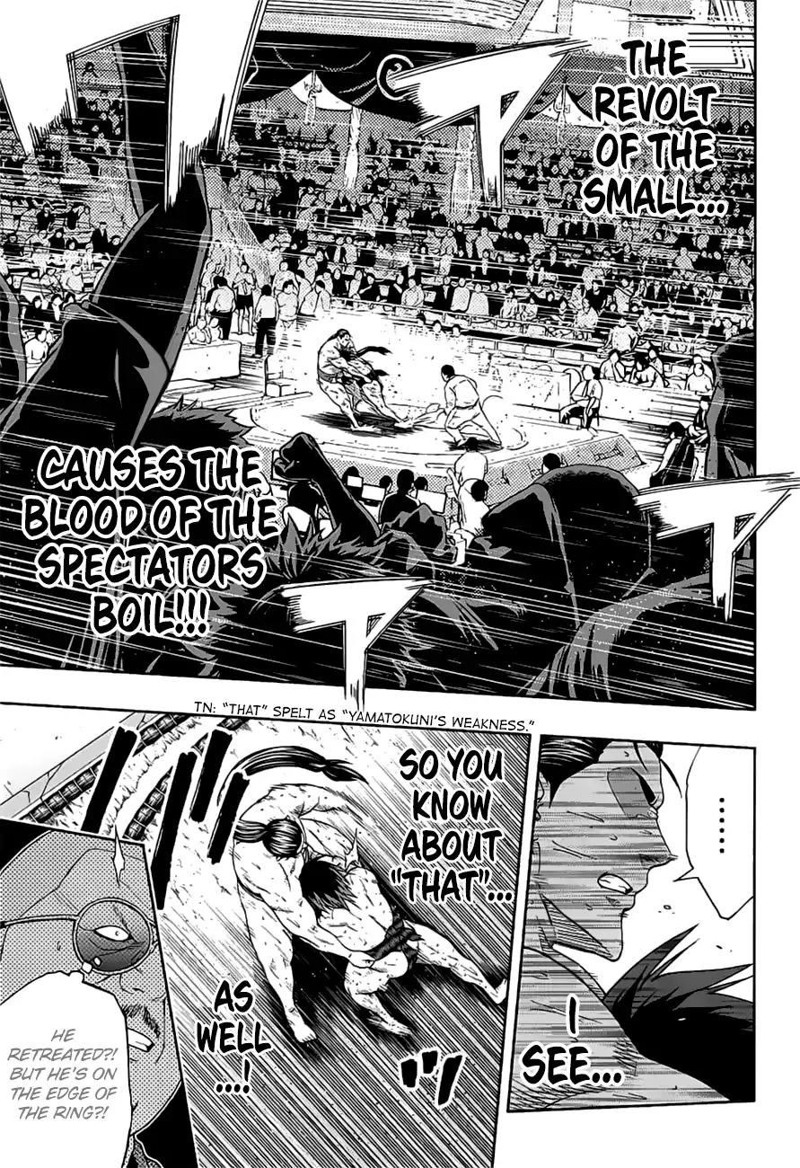 Hinomaru Zumou Chapter 150 page 7 - Chapter 150: Onimaru Kunitsuna Vs Kusanagi no Tsurugi, Confession