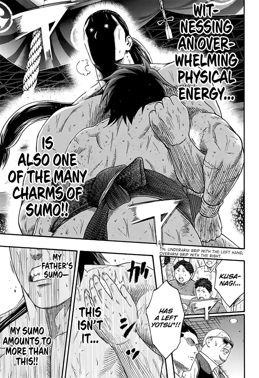 Hinomaru Zumou Chapter 150 page 9 - Chapter 150: Onimaru Kunitsuna Vs Kusanagi no Tsurugi, Confession