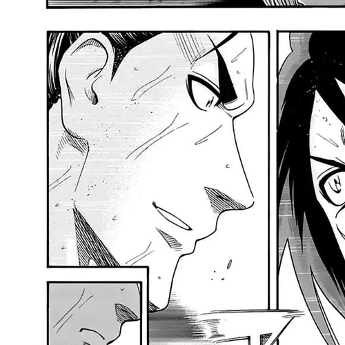 Hinomaru Zumou Chapter 150: Onimaru Kunitsuna Vs Kusanagi no Tsurugi, Confession cover