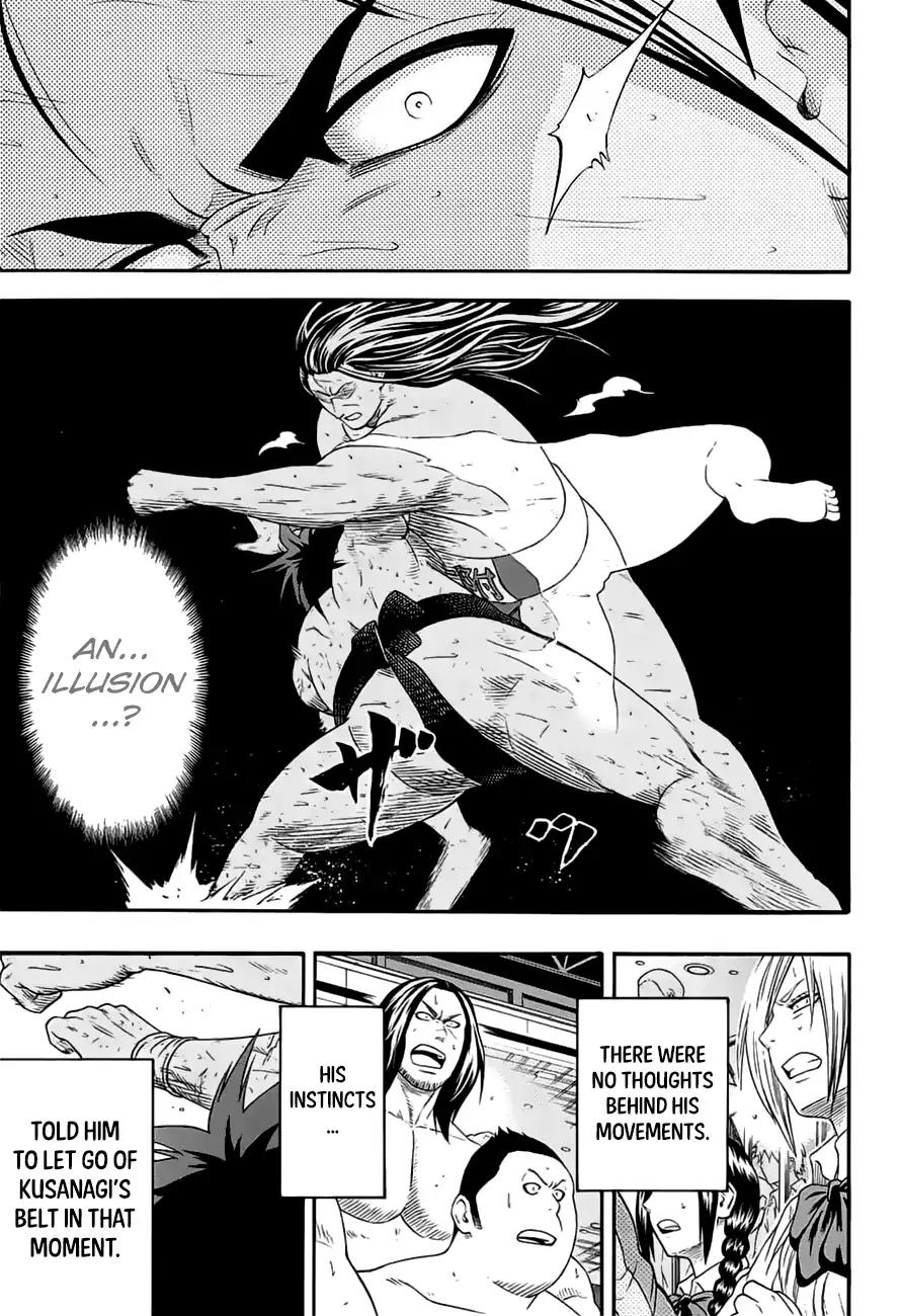 Hinomaru Zumou Chapter 151 page 11 - Chapter 151: Onimaru Kunitsuna Vs Kusanagi no Tsurugi, Endeavor