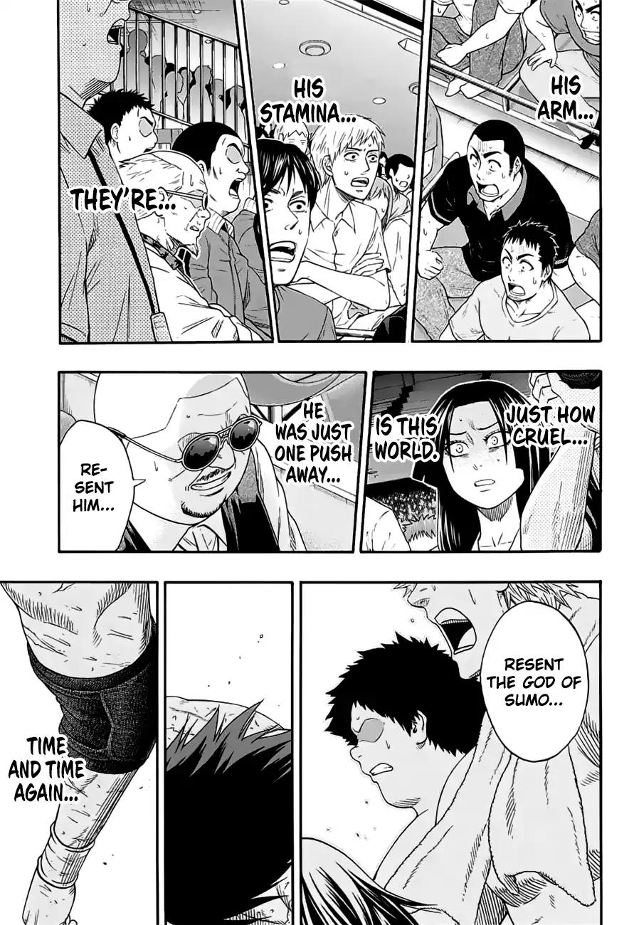 Hinomaru Zumou Chapter 151 page 15 - Chapter 151: Onimaru Kunitsuna Vs Kusanagi no Tsurugi, Endeavor