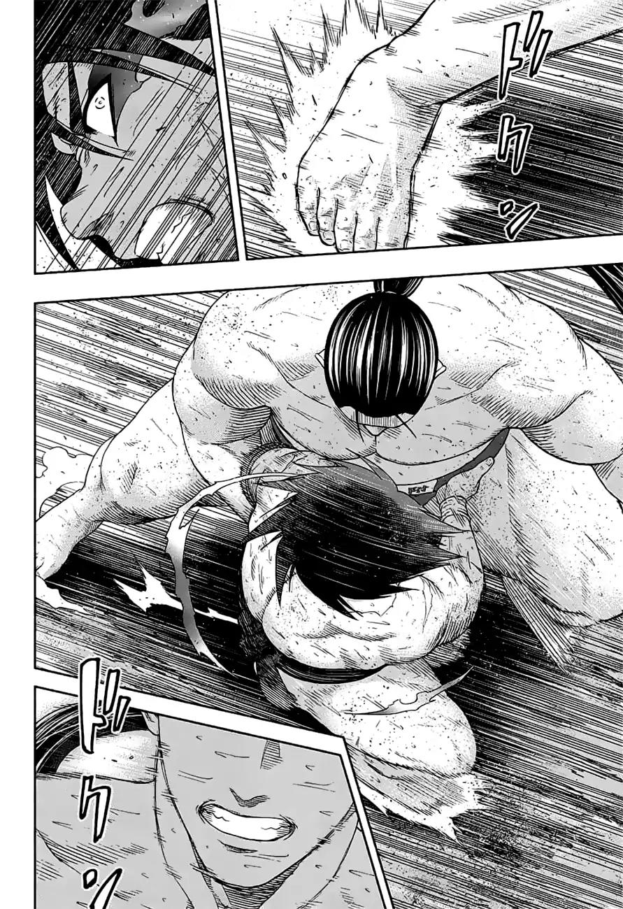 Hinomaru Zumou Chapter 151 page 3 - Chapter 151: Onimaru Kunitsuna Vs Kusanagi no Tsurugi, Endeavor
