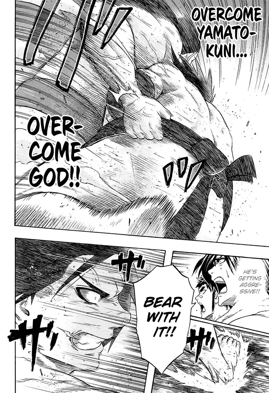 Hinomaru Zumou Chapter 151 page 7 - Chapter 151: Onimaru Kunitsuna Vs Kusanagi no Tsurugi, Endeavor