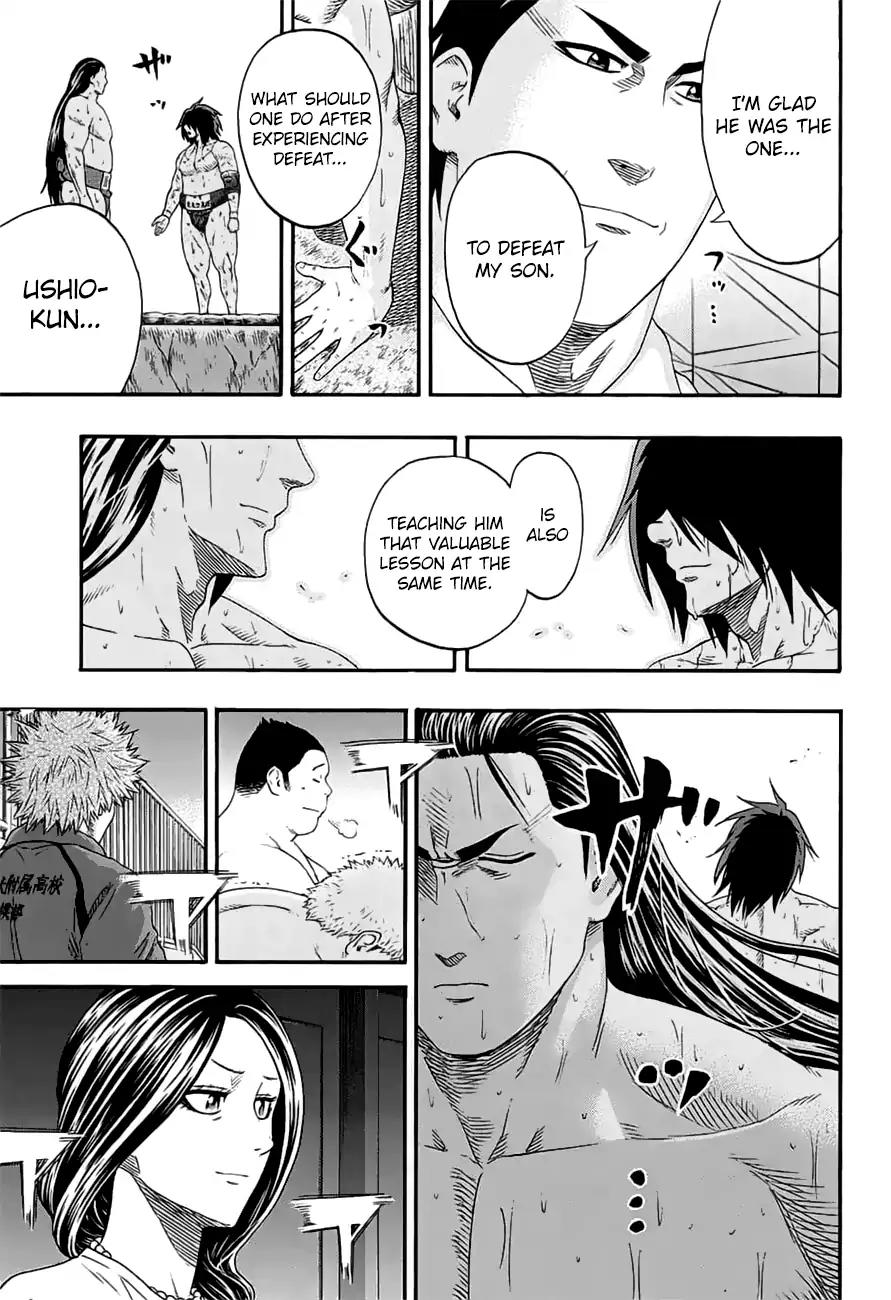 Hinomaru Zumou Chapter 152 page 11 - Chapter 152: Onimaru Kunitsuna Vs Kusanagi no Tsurugi, End