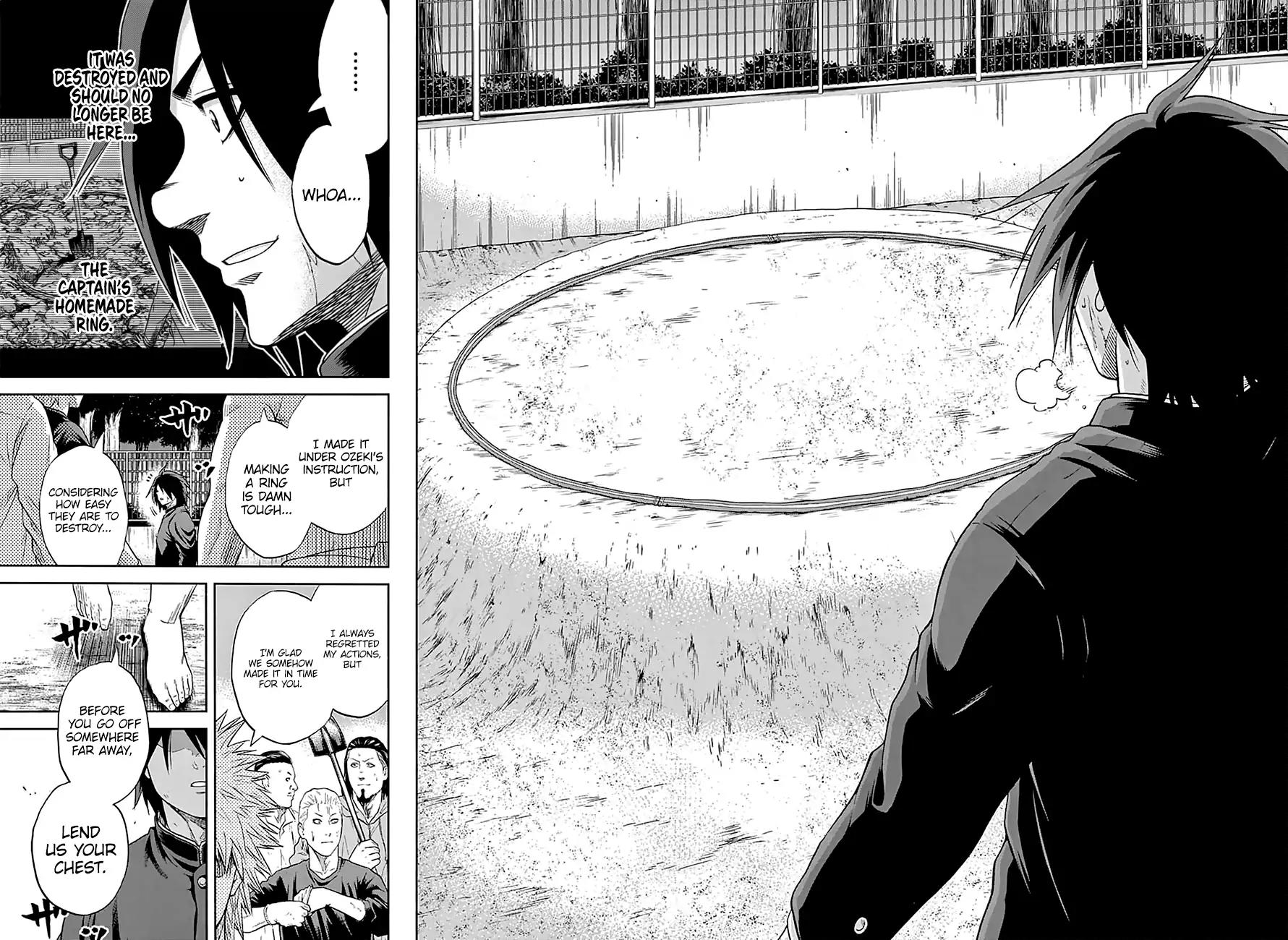 Hinomaru Zumou Chapter 154 page 17 - Chapter 154: Since That Day...