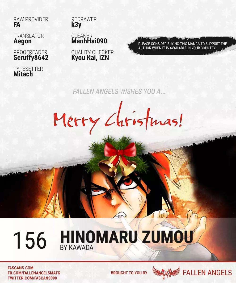 Hinomaru Zumou Chapter 156 page 1 - Chapter 156: Declaration of War