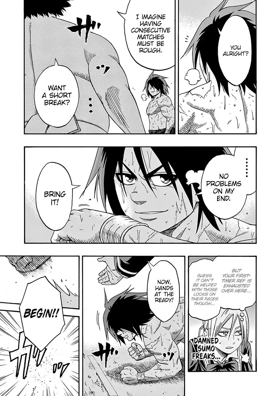 Hinomaru Zumou Chapter 156 page 15 - Chapter 156: Declaration of War
