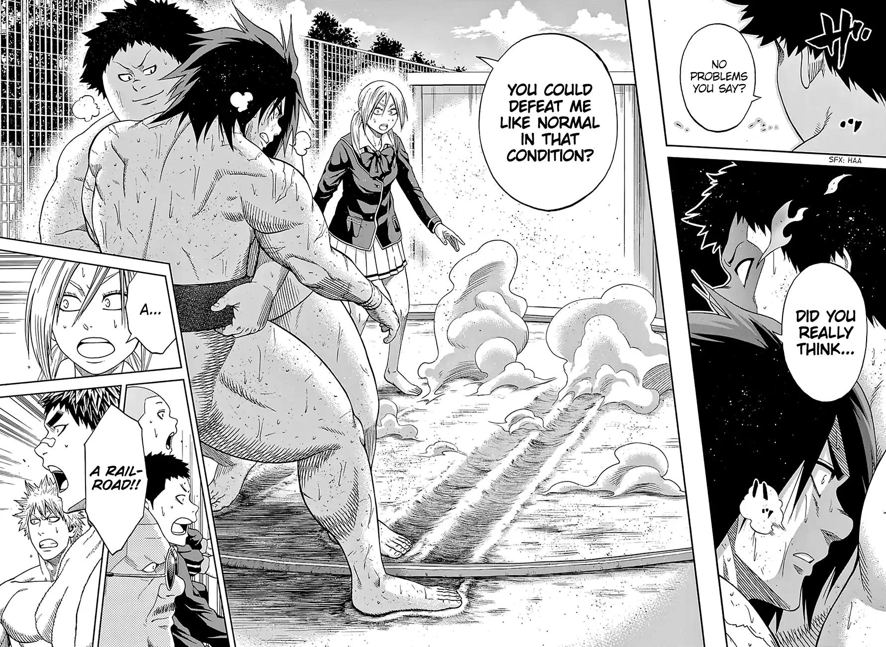 Hinomaru Zumou Chapter 156 page 16 - Chapter 156: Declaration of War