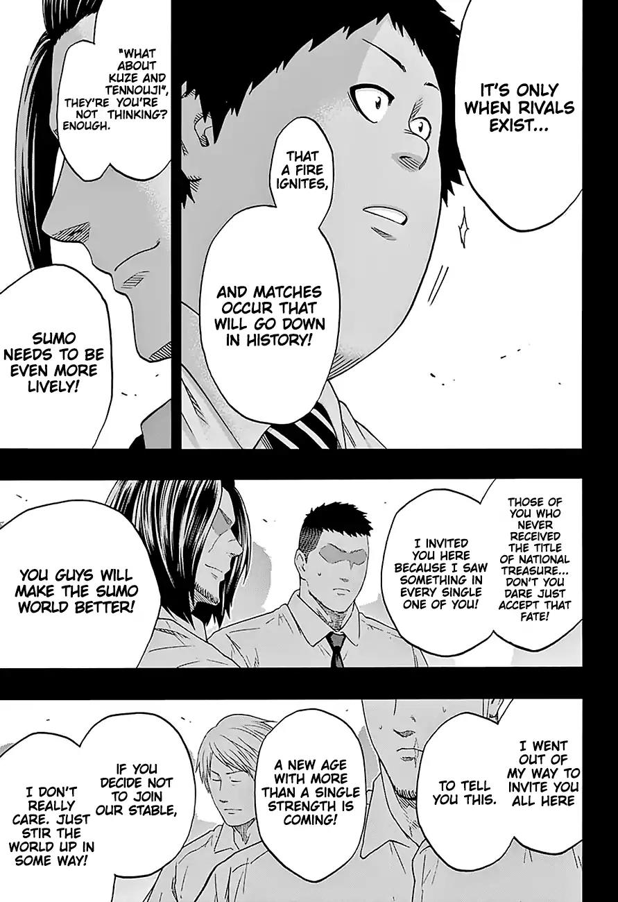 Hinomaru Zumou Chapter 157 page 11 - Round 157