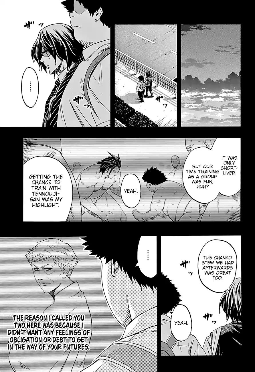 Hinomaru Zumou Chapter 157 page 13 - Round 157