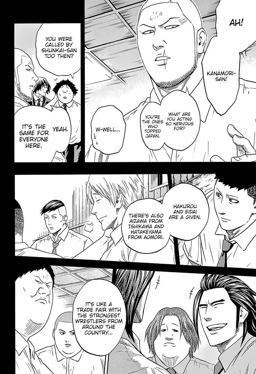Hinomaru Zumou Chapter 157 page 4 - Round 157