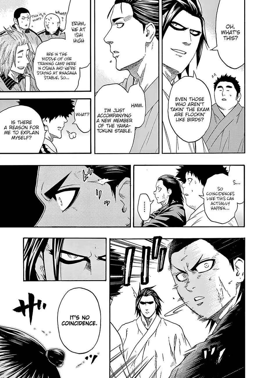 Hinomaru Zumou Chapter 158 page 12 - Round 158