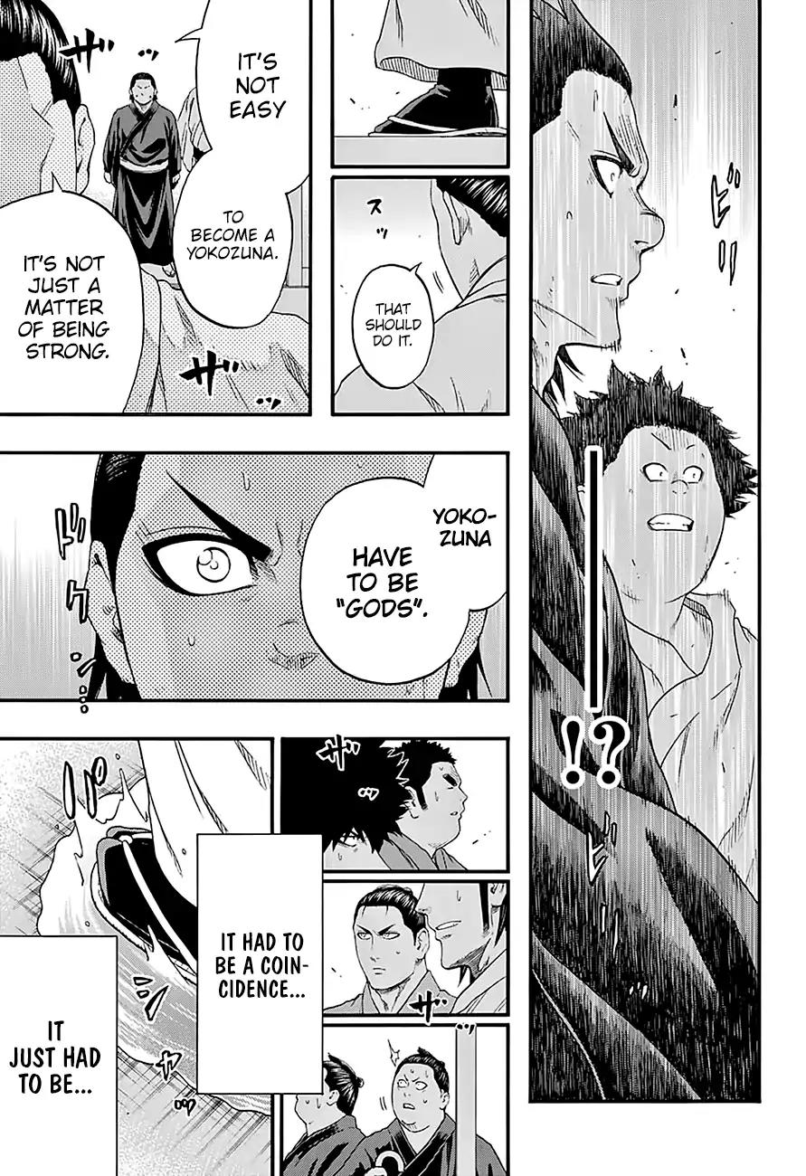 Hinomaru Zumou Chapter 158 page 17 - Round 158