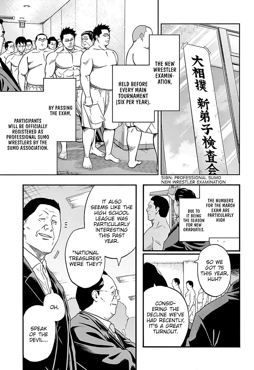Hinomaru Zumou Chapter 158 page 4 - Round 158