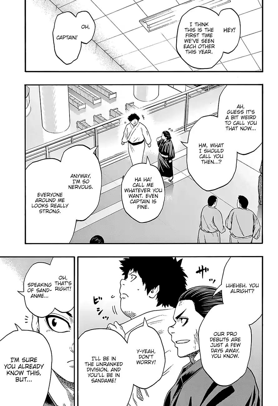 Hinomaru Zumou Chapter 158 page 8 - Round 158