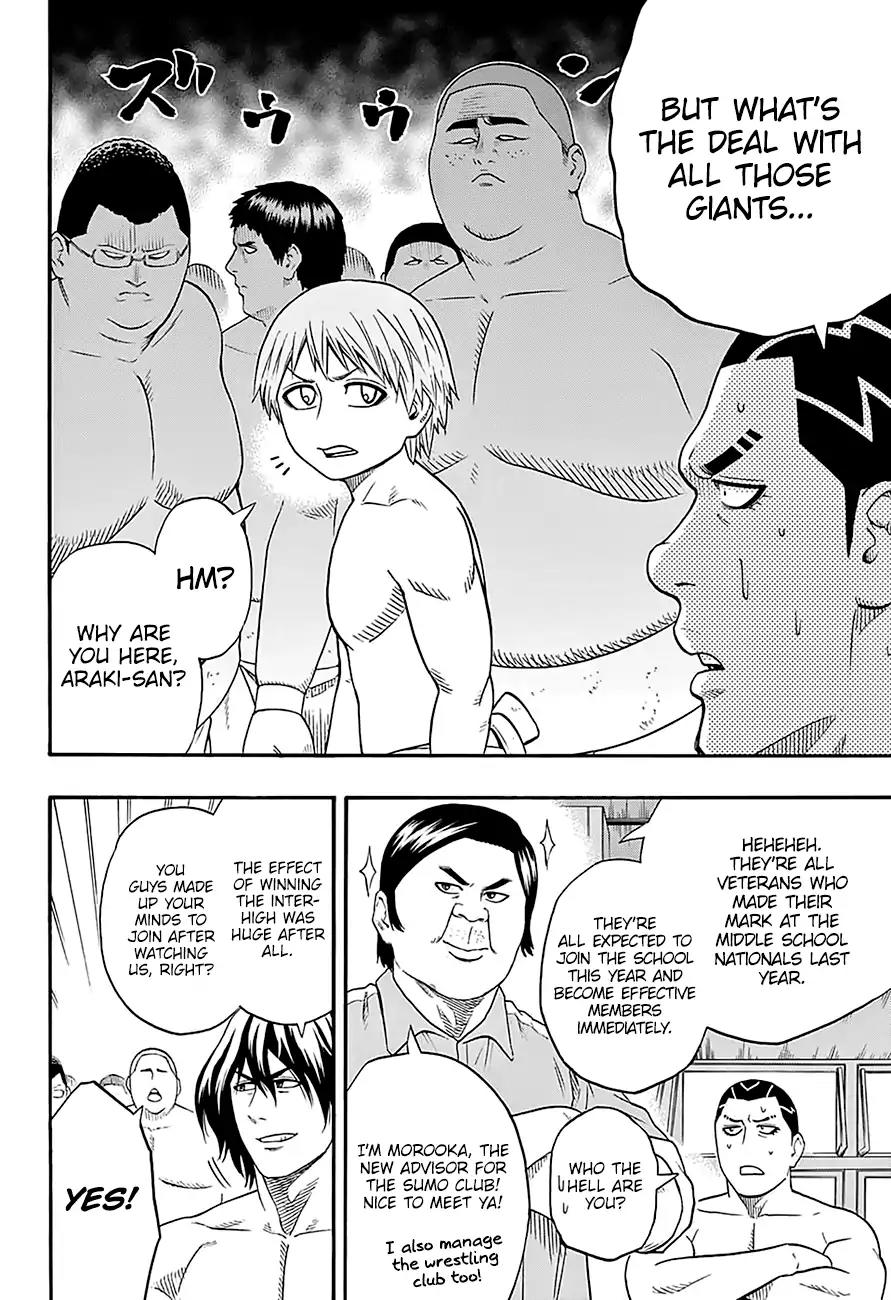 Hinomaru Zumou Chapter 159 page 11 - Chapter 159: Embrace It