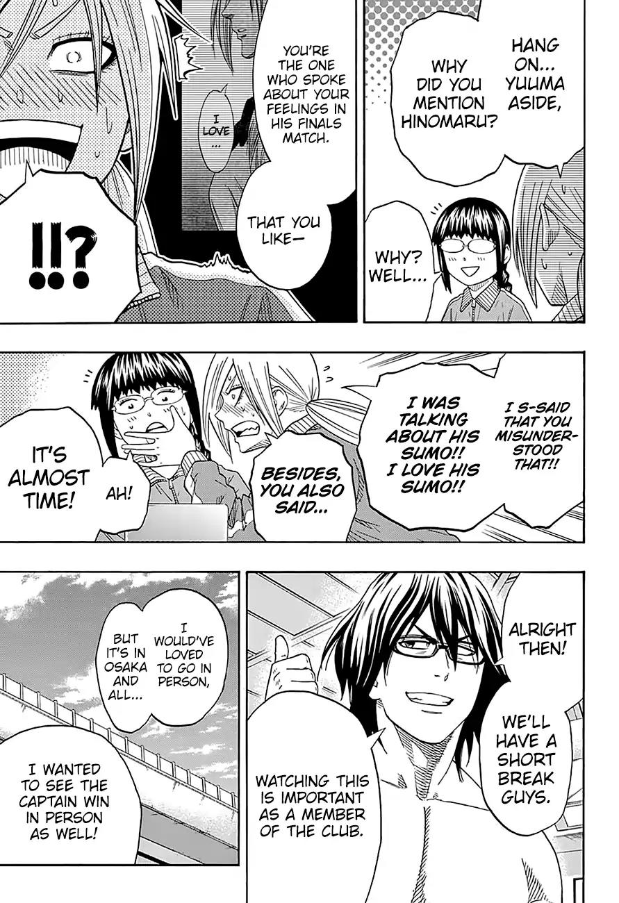 Hinomaru Zumou Chapter 159 page 14 - Chapter 159: Embrace It