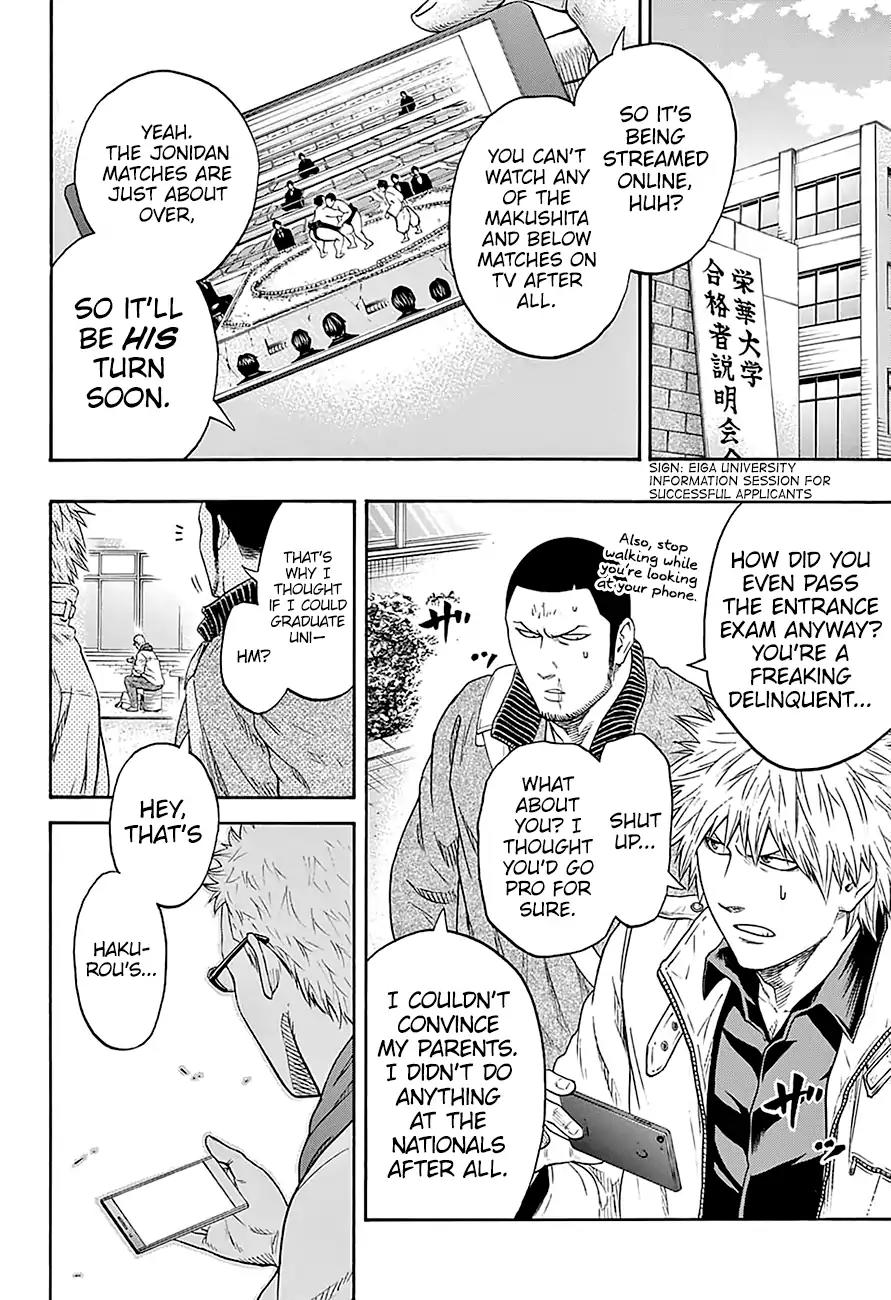 Hinomaru Zumou Chapter 159 page 15 - Chapter 159: Embrace It