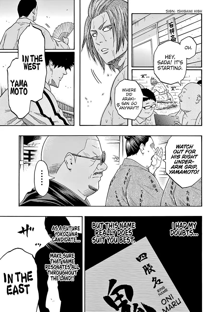 Hinomaru Zumou Chapter 159 page 16 - Chapter 159: Embrace It