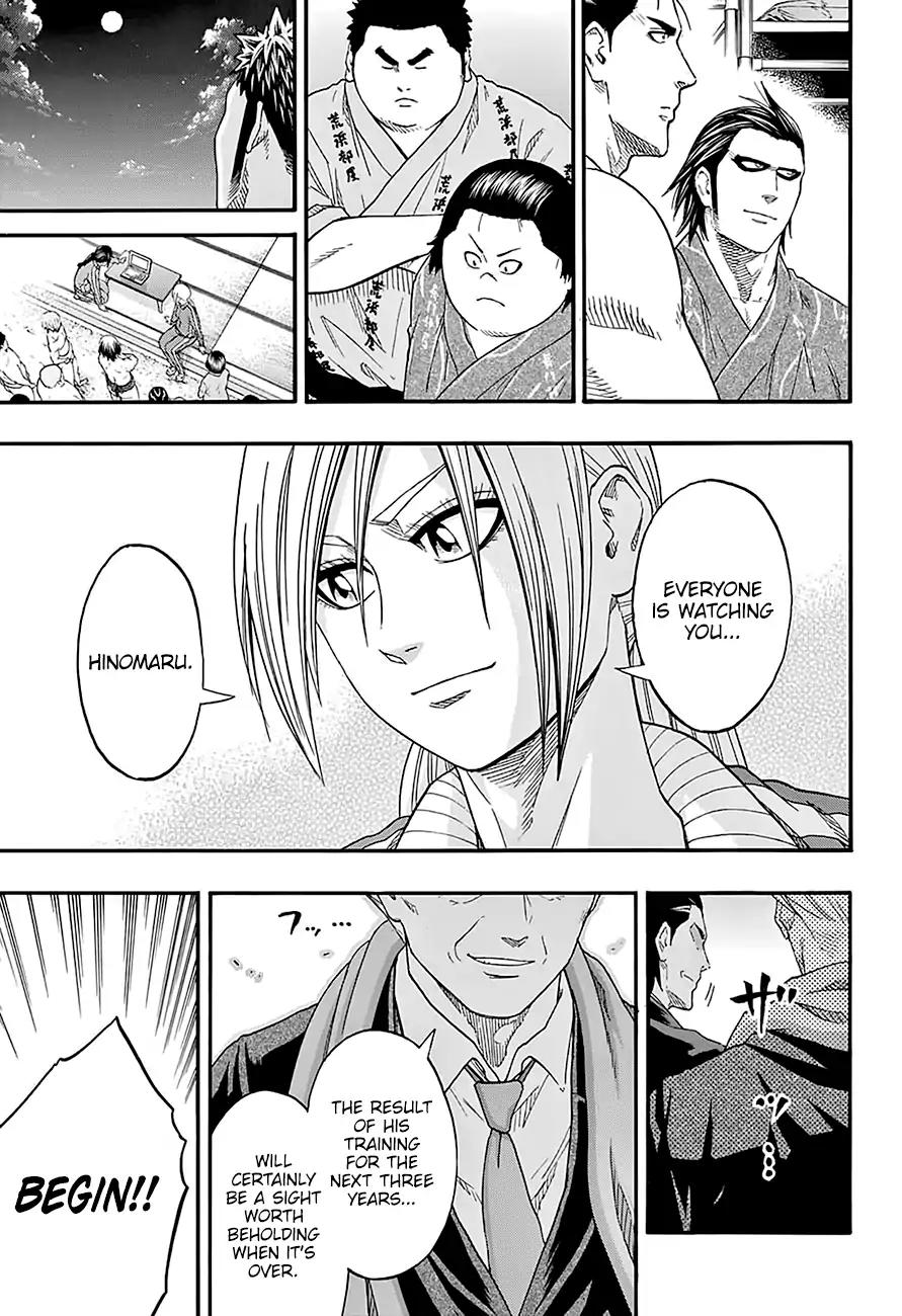 Hinomaru Zumou Chapter 159 page 18 - Chapter 159: Embrace It