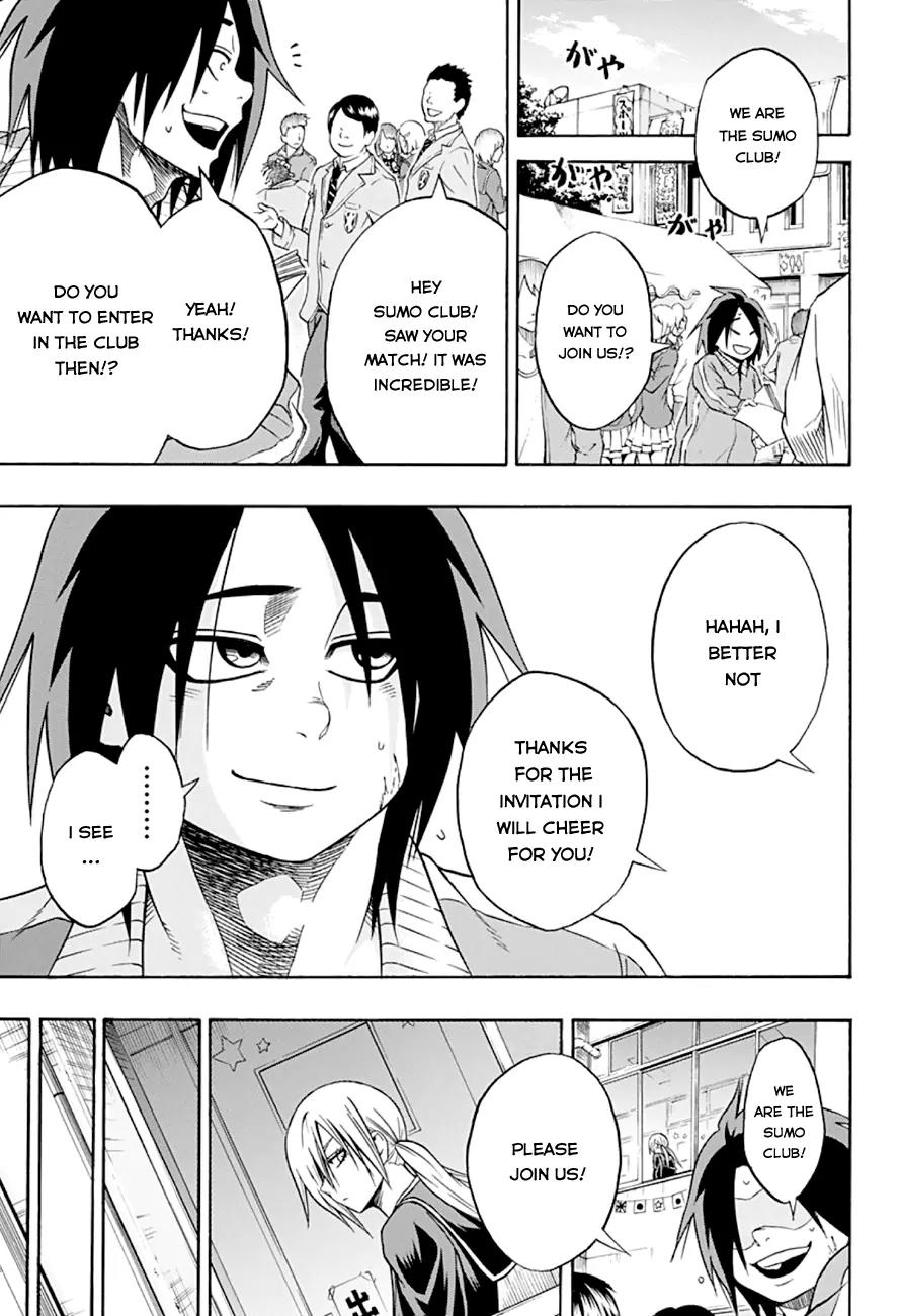 Hinomaru Zumou Chapter 16 page 13 - Chapter 16: The Things That Are In Sumo