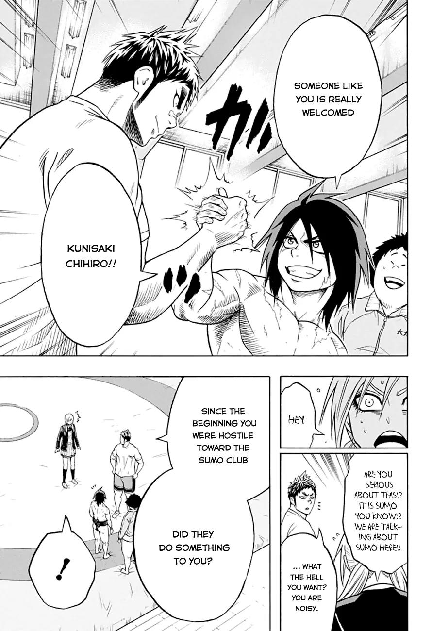 Hinomaru Zumou Chapter 16 page 9 - Chapter 16: The Things That Are In Sumo