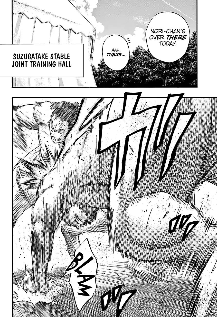Hinomaru Zumou Chapter 161 page 15 - Round 161